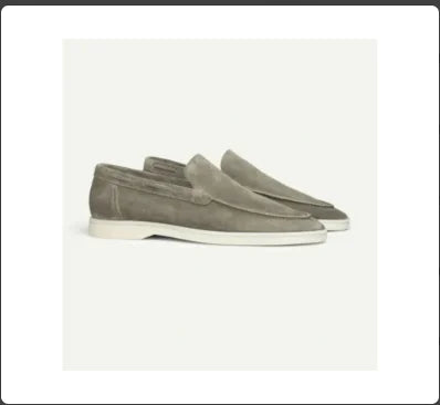 Classic Men's Low Loafer Shoes