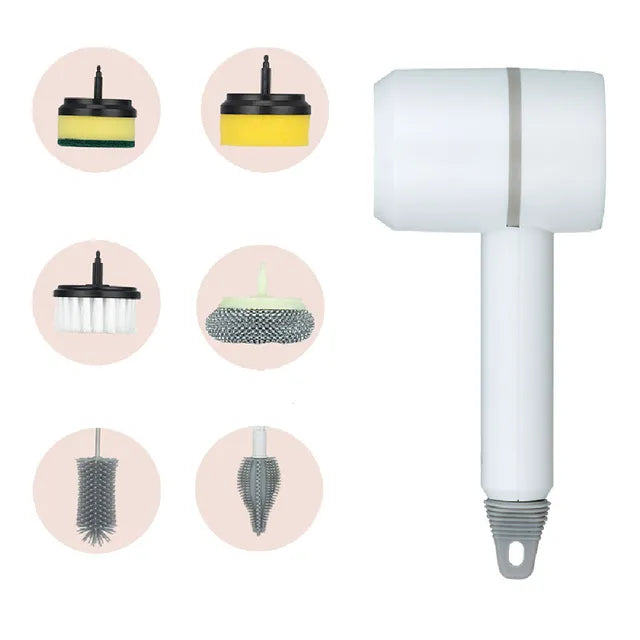 Electric Spin Scrubber Cleaning Brush