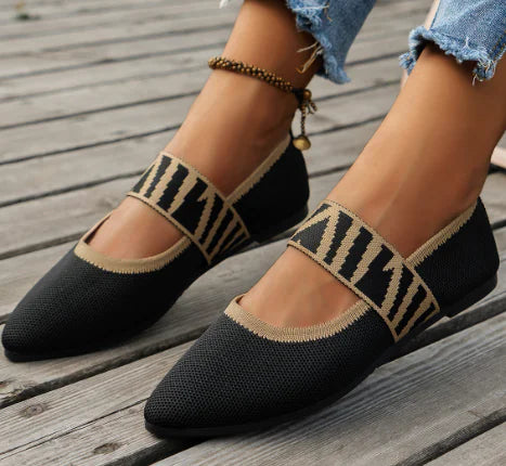 CAMILLE Casual Flats - Retro Breathable Loafers (One Pair)