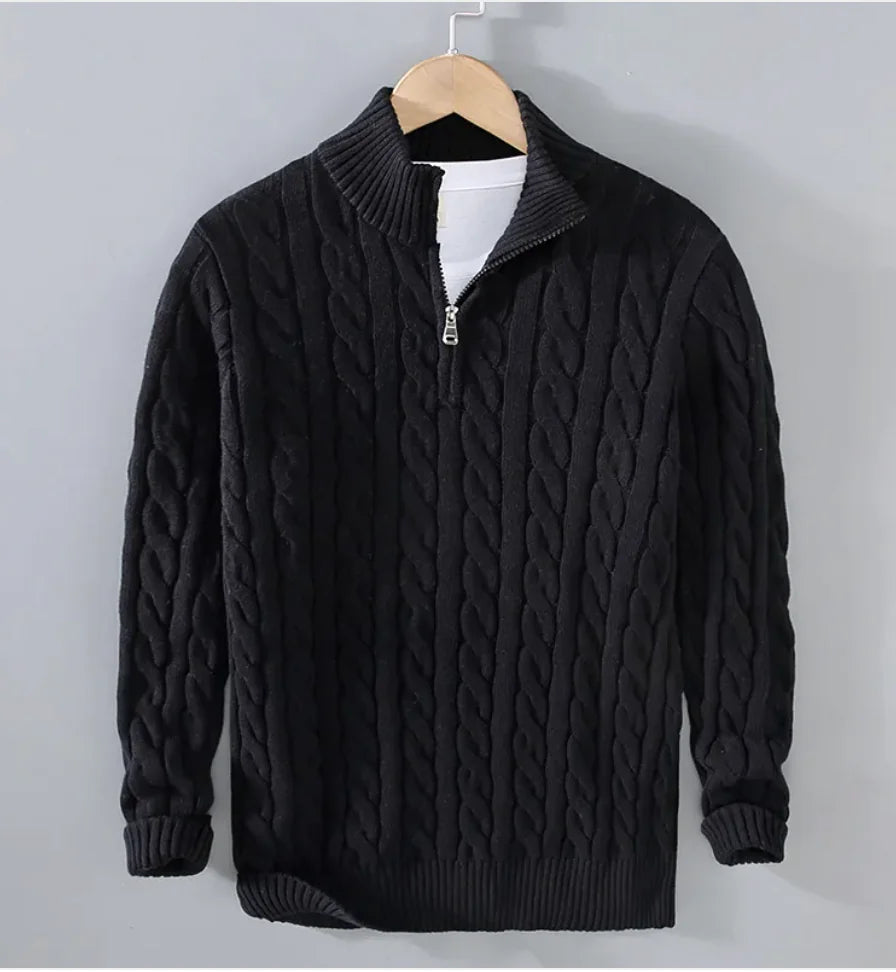 TAEBAEK Zipper Sweater