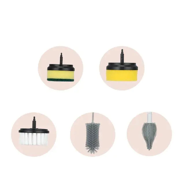Electric Spin Scrubber Cleaning Brush