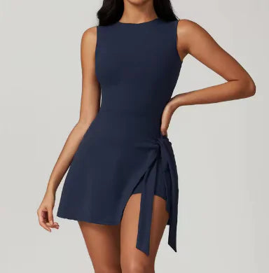 One-Piece Backless Sports Romper