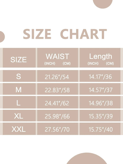 Shapewear Tummy Control Thong For Women High Waisted Underwear Seamless Girdle Body Shaper Panties Black Small