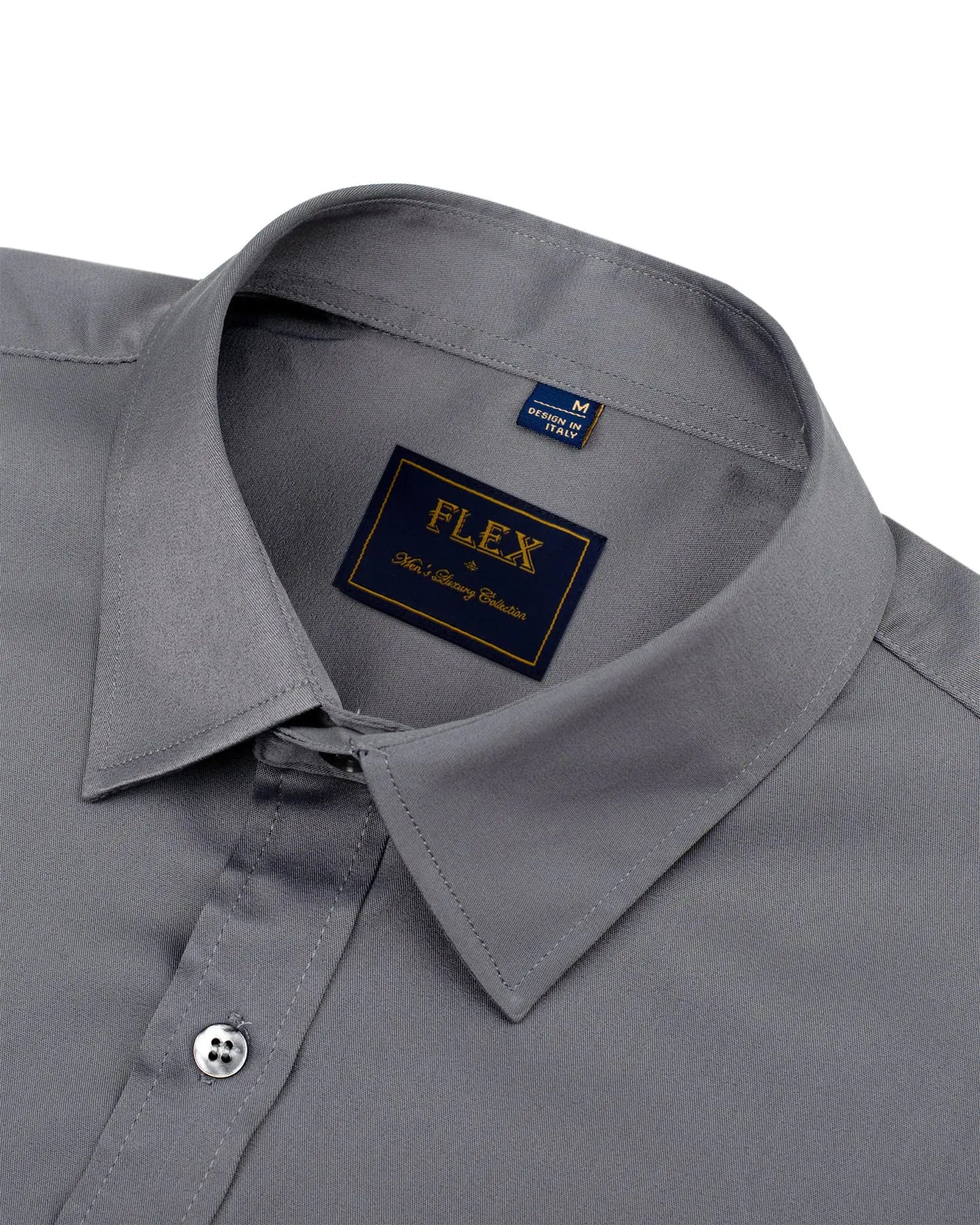 J.VER Men's Dress Shirts Solid Long Sleeve Stretch Wrinkle-Free Formal Shirt Business Casual Button Down Shirts Vintage Green Medium