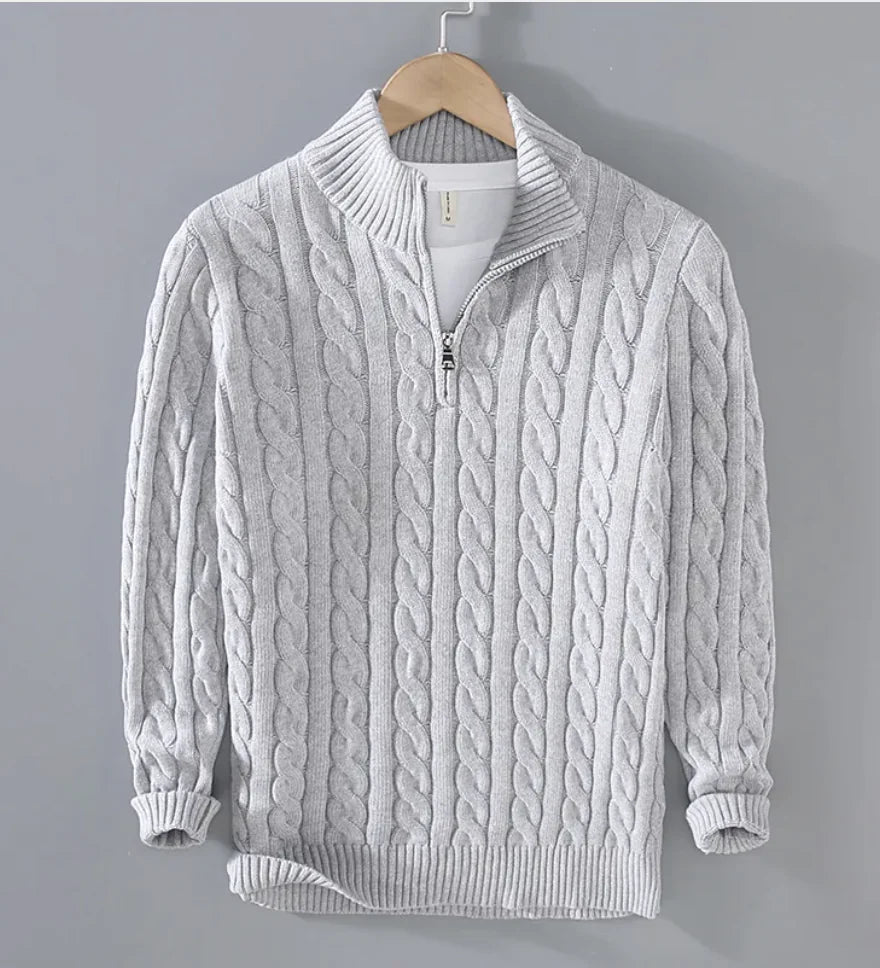 TAEBAEK Zipper Sweater